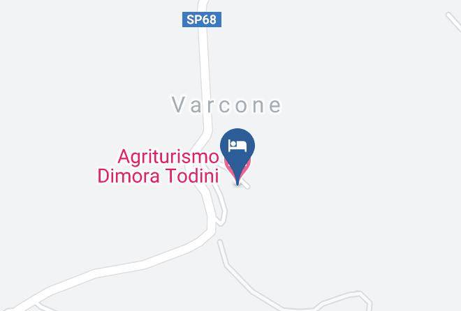 Terni - Agriturismo Dimora Todini Maps