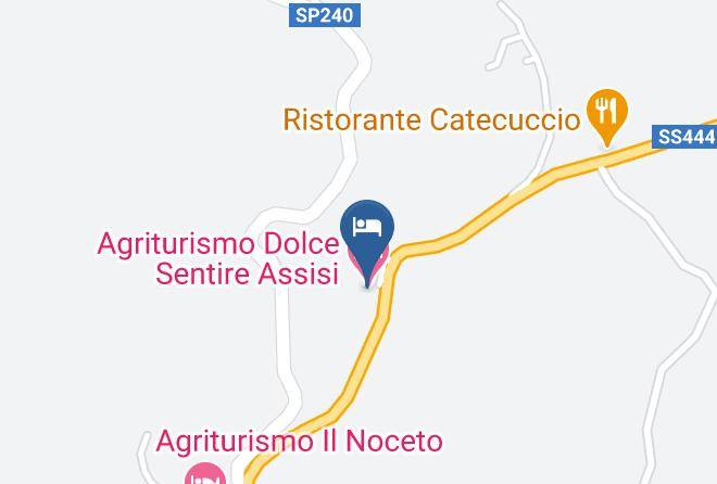 Perugia - Agriturismo Dolce Sentire Assisi Maps