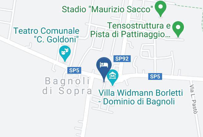 Padua - Agriturismo Dominio Di Bagnoli Maps