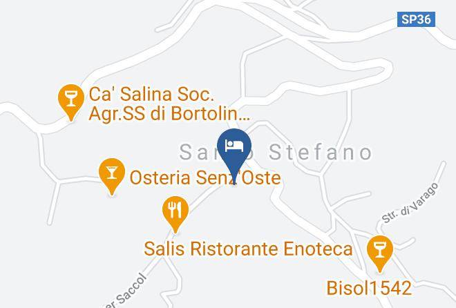 Treviso - Agriturismo Due Carpini Maps