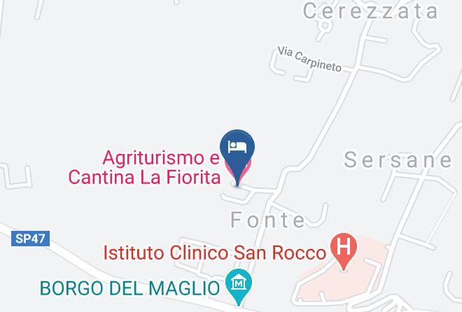 Brescia - Agriturismo E Cantina La Fiorita Maps