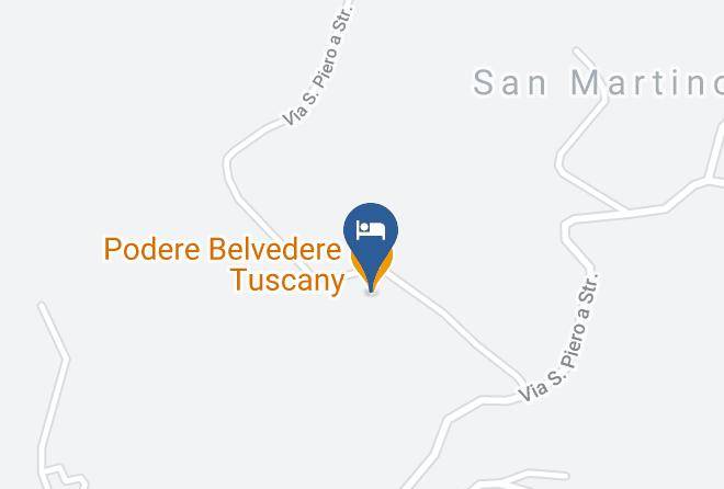 Florence - Agriturismo E Ristorante Podere Belvedere Maps