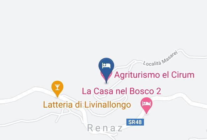 Belluno - Agriturismo El Cirum Maps