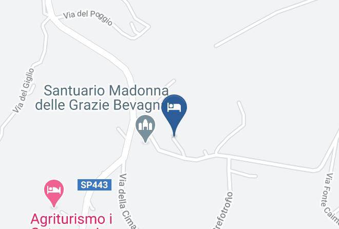Perugia - Agriturismo Etico Le Grazie Maps