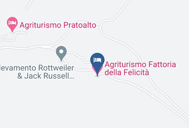 Bergamo - Agriturismo Fattoria Della Felicita Maps