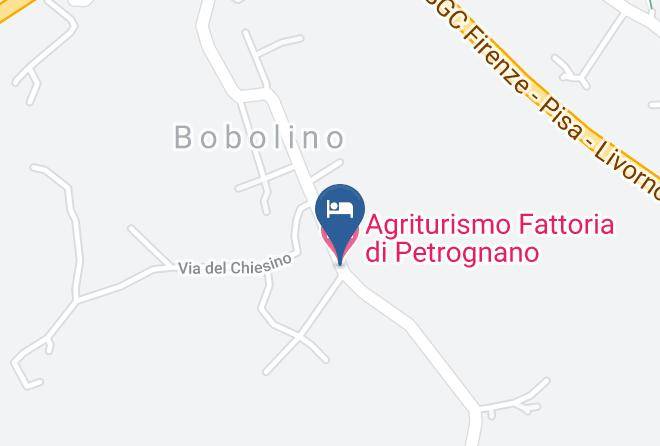 Florence - Agriturismo Fattoria Di Petrognano Maps