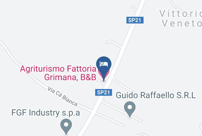Vicenza - Agriturismo Fattoria Grimana B&b Maps