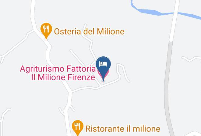 Florence - Agriturismo Fattoria Il Milione Firenze Maps