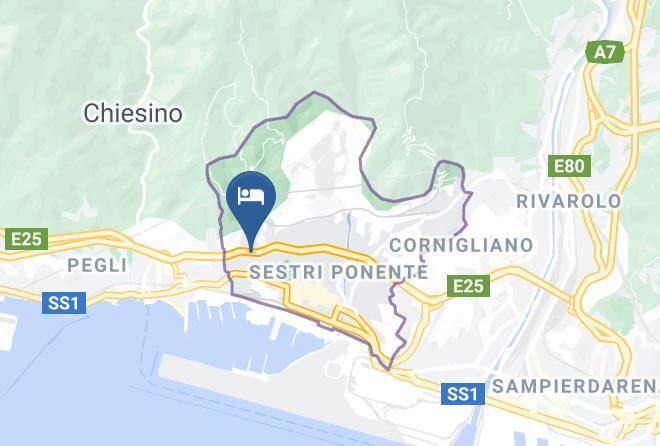 Genoa - Agriturismo Fattoria Montecontessa Maps
