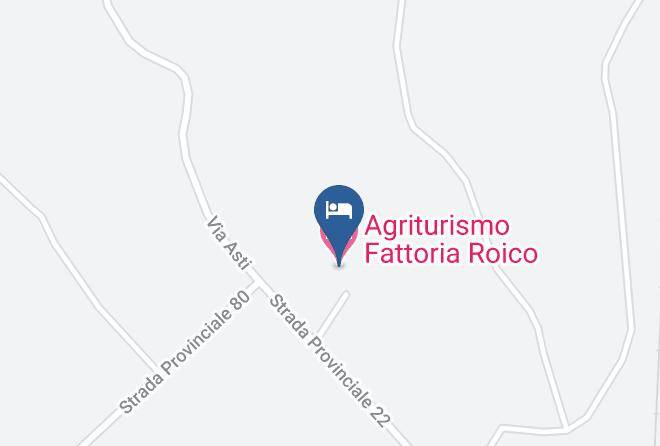Asti - Agriturismo Fattoria Roico Maps