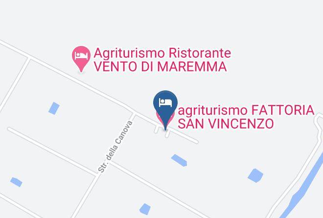 Grosseto - Agriturismo Fattoria San Vincenzo Maps