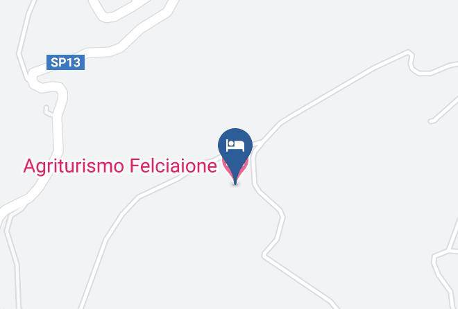 Pisa - Agriturismo Felciaione Maps