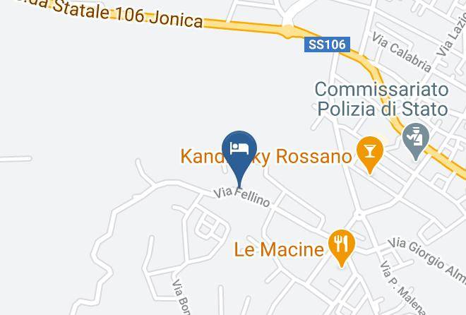 Cosenza - Agriturismo Fellino Maps