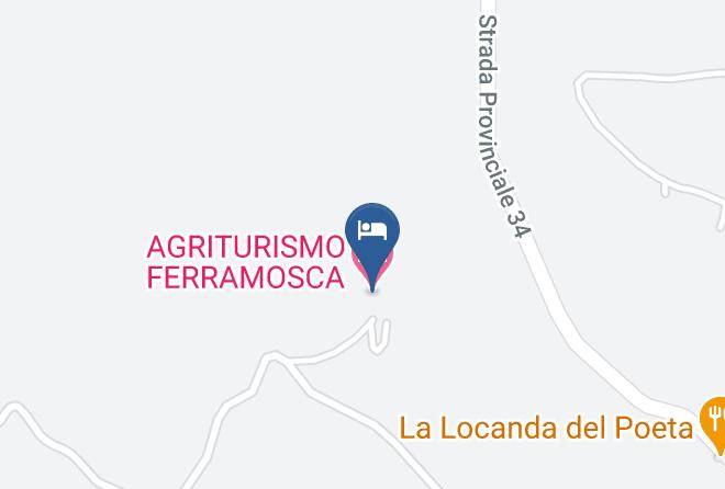 Rieti - Agriturismo Ferramosca Maps