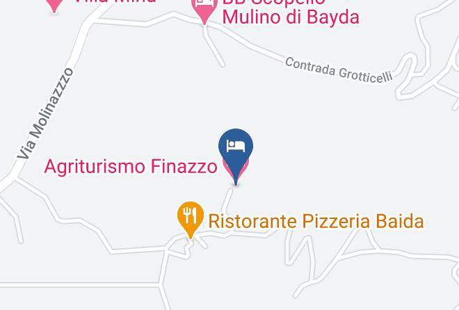 Trapani - Agriturismo Finazzo Maps