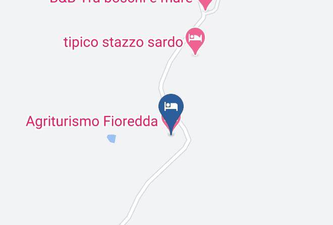 Sassari - Agriturismo Fioredda Maps