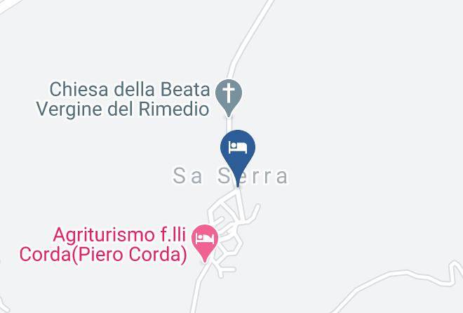 Sassari - Agriturismo F Lli Muzzu Maps