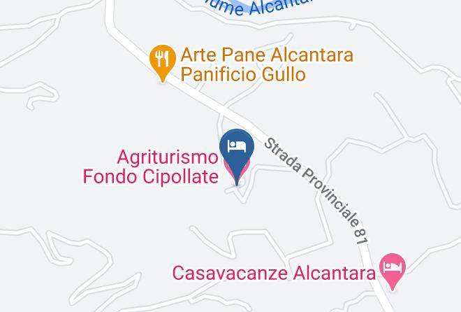 Catania - Agriturismo Fondo Cipollate Maps