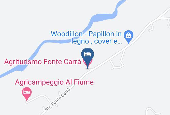 Fermo - Agriturismo Fonte Carra Maps
