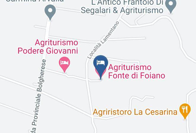 Leghorn - Agriturismo Fonte Di Foiano Maps
