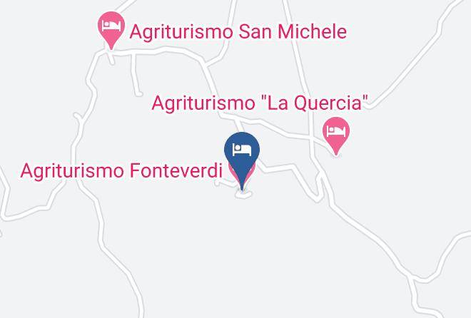Grosseto - Agriturismo Fonteverdi Maps