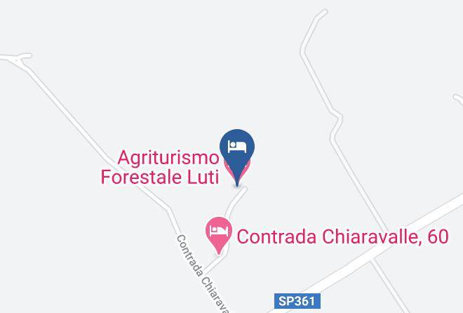 Macerata - Agriturismo Forestale Luti Maps