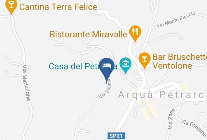 Padua - Agriturismo Franciscus Di Bressanin Fiammetta Maps