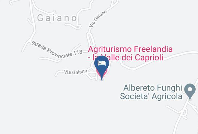 Rimini - Agriturismo Freelandia La Valle Dei Caprioli Maps