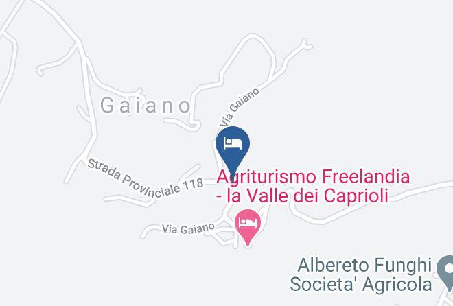 Rimini - Agriturismo Freelandia Maps