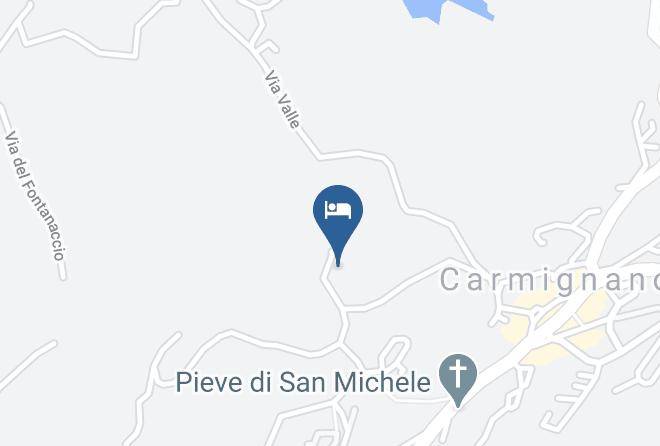 Prato - Agriturismo Frigionaia Maps