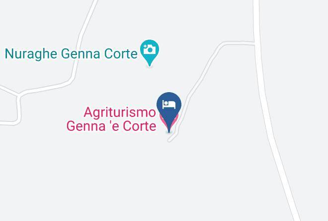 Oristano - Agriturismo Genna 'e Corte Maps