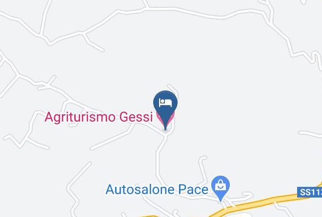 Trapani - Agriturismo Gessi Maps