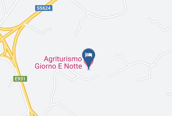 Agrigento - Agriturismo Giorno E Notte Maps