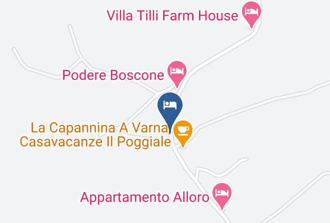 Florence - Agriturismo Girasole Maps