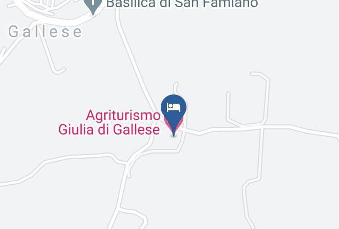 Viterbo - Agriturismo Giulia Di Gallese Maps