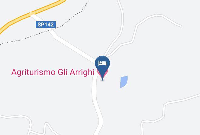 Perugia - Agriturismo Gli Arrighi Maps