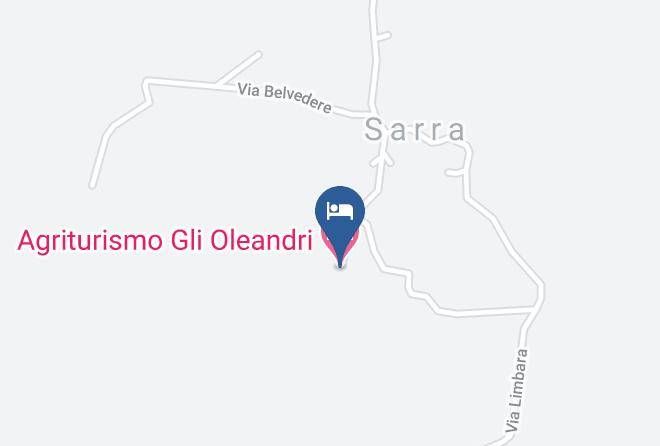 Sassari - Agriturismo Gli Oleandri Maps