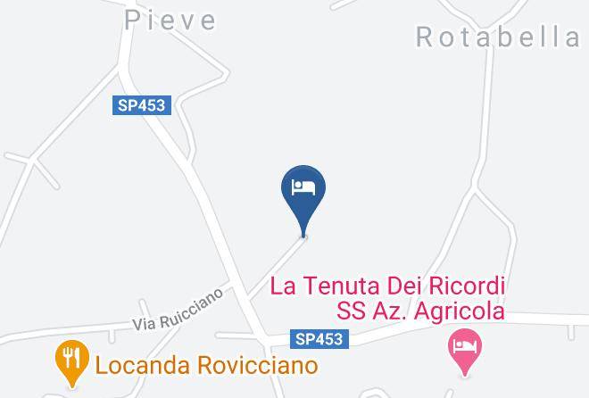 Perugia - Agriturismo Gli Olmi Maps