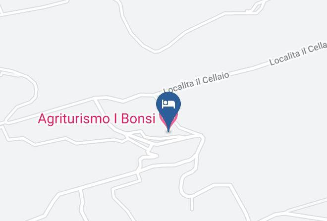 Florence - Agriturismo I Bonsi Maps
