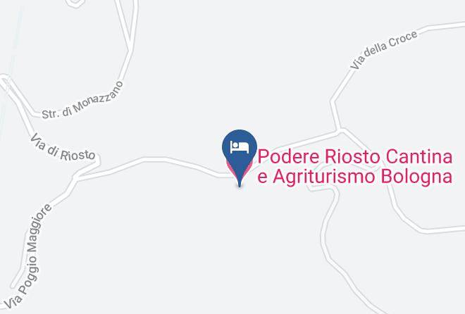 Bologna - Agriturismo I Calanchi Di Riosto Maps