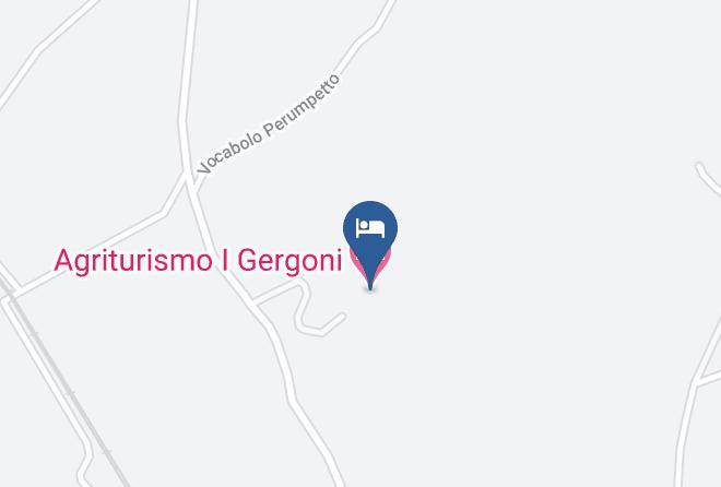 Terni - Agriturismo I Gergoni Maps
