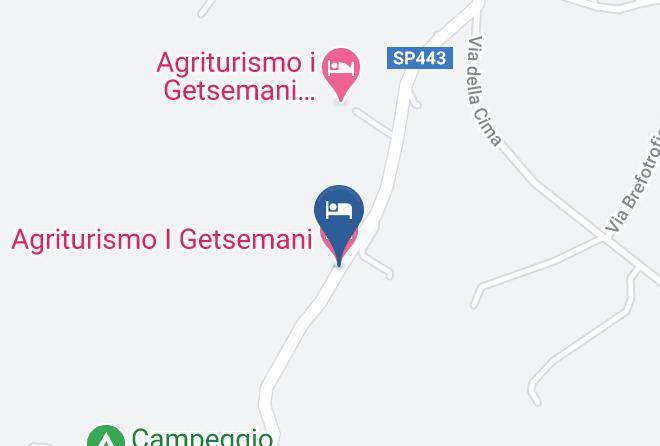Perugia - Agriturismo I Getsemani Maps