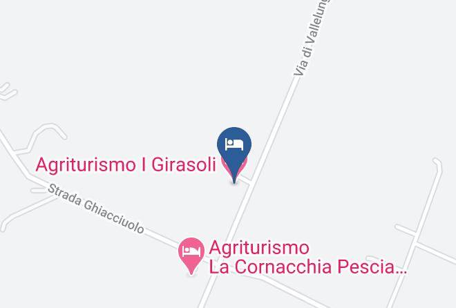 Viterbo - Agriturismo I Girasoli Maps