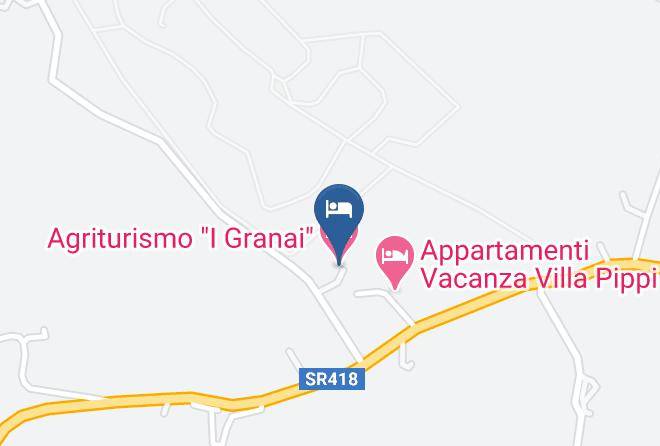 Perugia - Agriturismo I Granai Maps