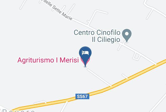 Forli - Agriturismo I Merisi Maps