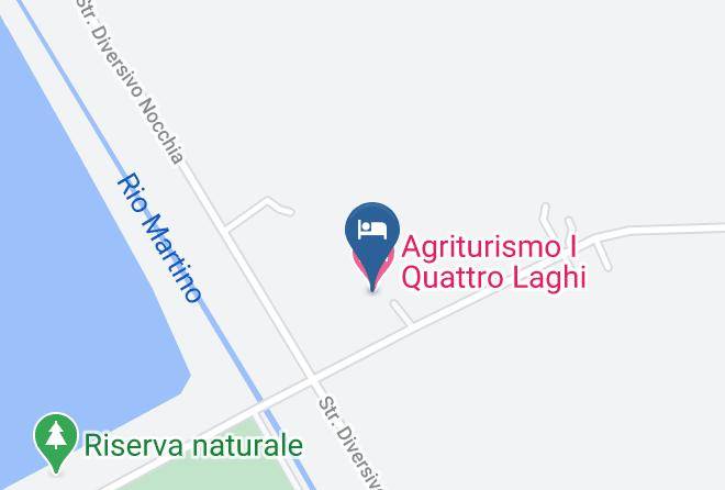 Latina - Agriturismo I Quattro Laghi Maps