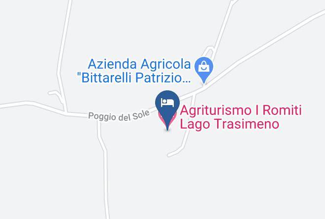 Perugia - Agriturismo I Romiti Lago Trasimeno Maps