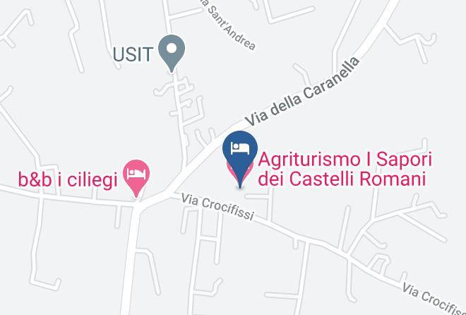 Rome - Agriturismo I Sapori Dei Castelli Romani Maps