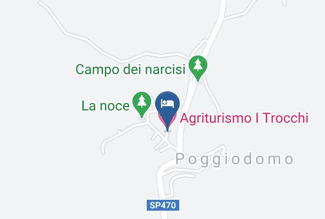 Perugia - Agriturismo I Trocchi Maps