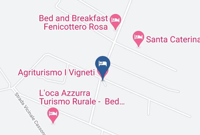 Sassari - Agriturismo I Vigneti Maps